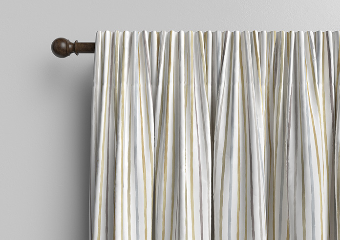 Vintage Stripe, Gold Coast - Made to Measure Curtains - Image 10